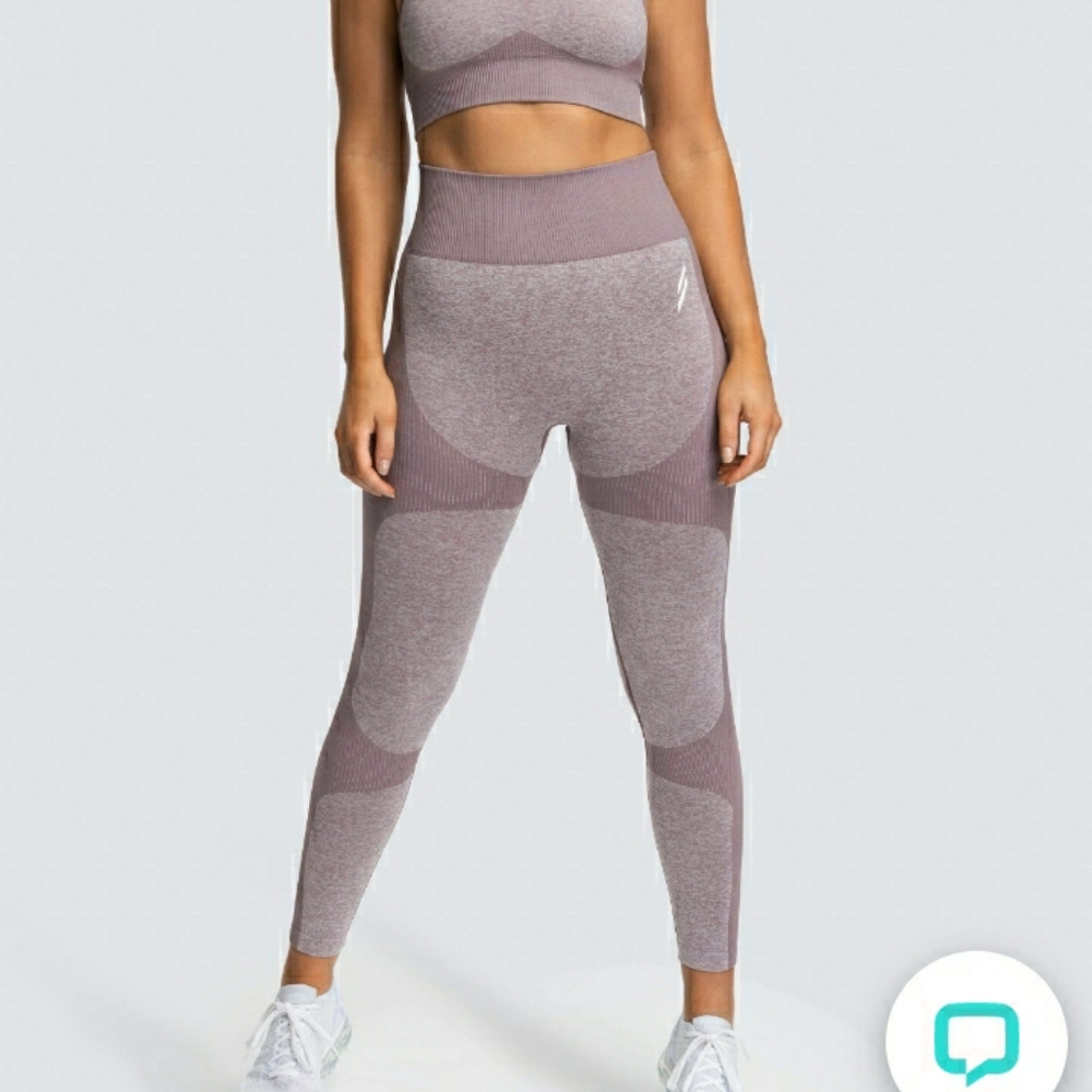 Impact seamless leggings taupe
